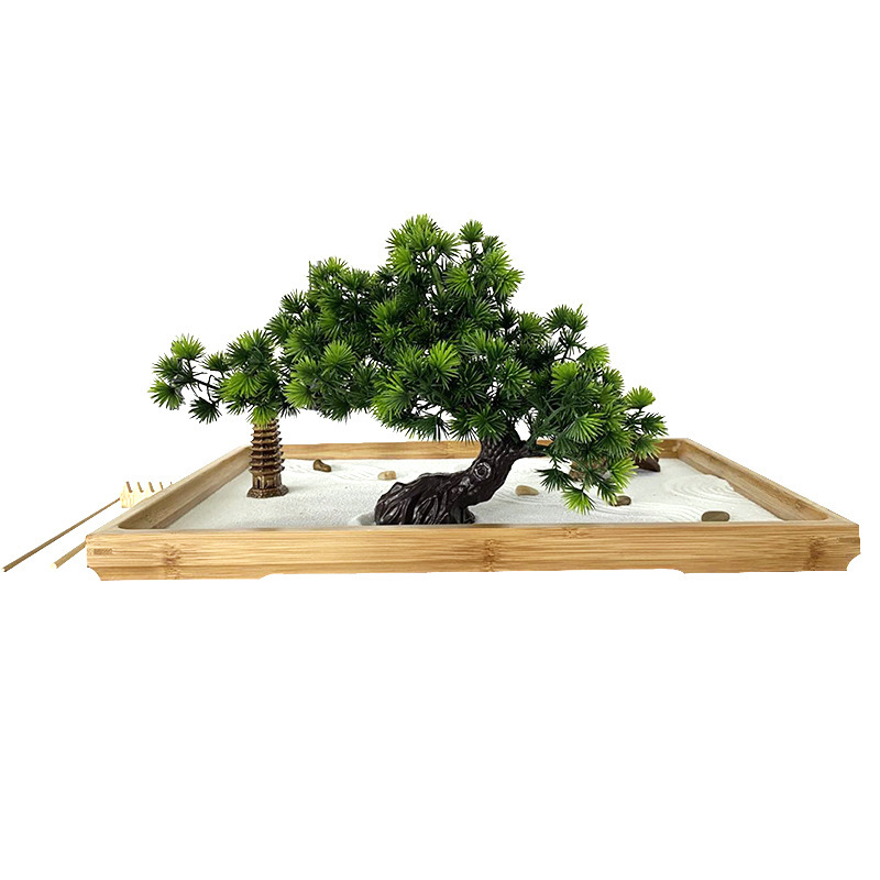 Japoński ogród Zen na biurko z – Bonsai Zen Garden Kit recenzja i cena